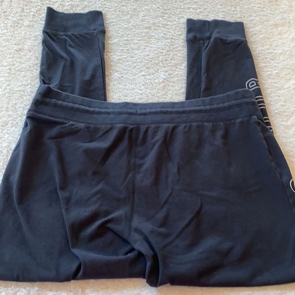 Under Armour UA fitted black joggers size large - Picture 3 of 9